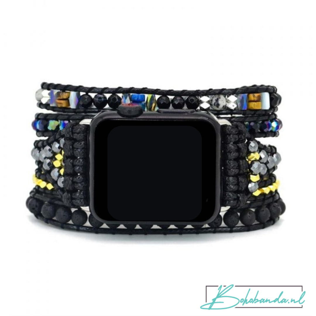 BOHOBANDA™ type 7 - Apple Watch Band - met echte natuurstenen