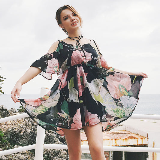 Prachtige oversized Boho jurkjes met V-neck